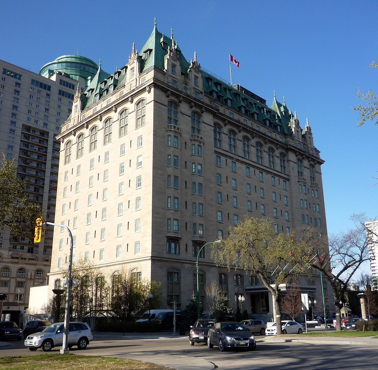 Fort Garry Hotel, a historic masterpiece in downtown Winnipeg, where timeless elegance meets modern luxury. An essential part of our extraordinary Polar Bears and Beluga Whale Encounters journey.