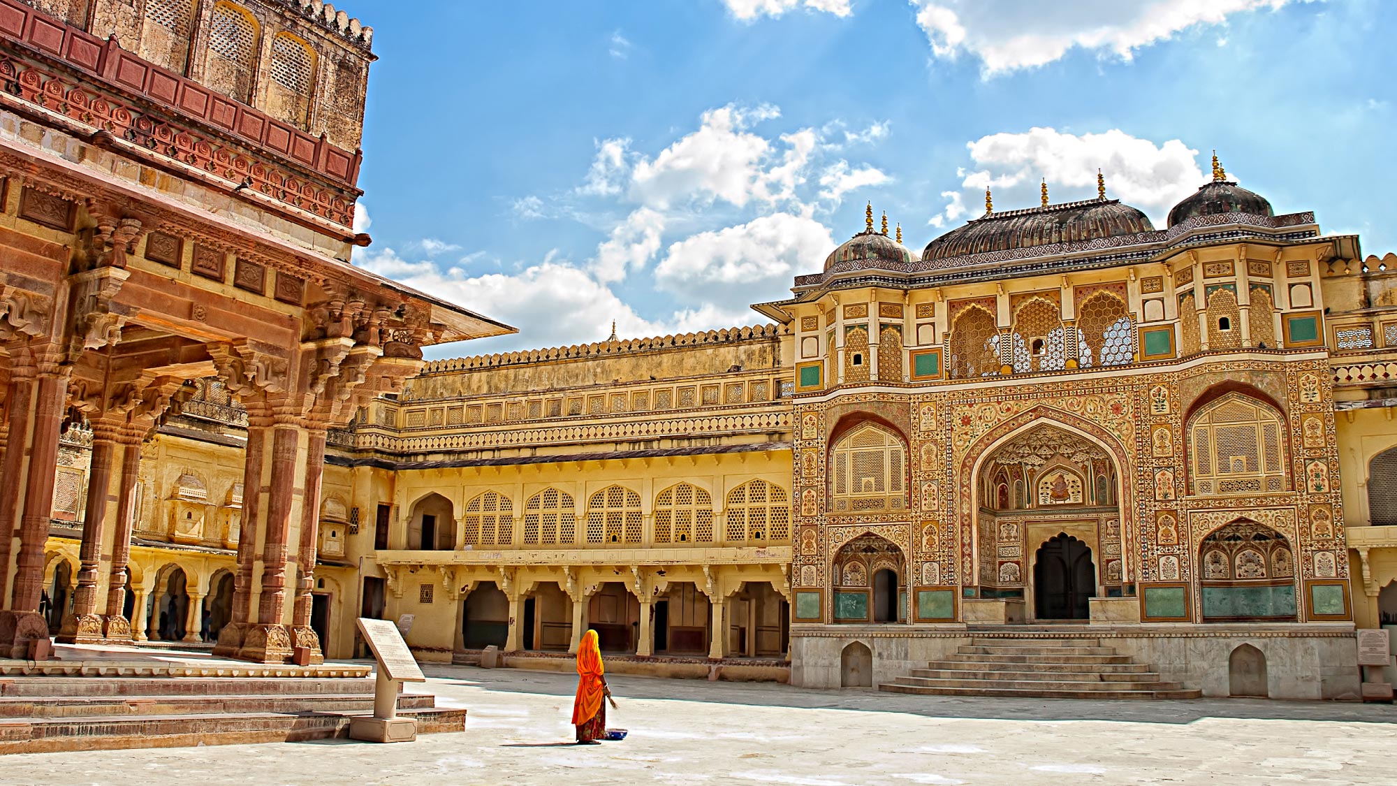 Capture the vibrant charm of Jaipur in India, a captivating stop on the journey to Australia spanning 21 countries, tailored for self-flying pilots. Immerse yourself in the rich history, colorful culture, and stunning architecture of the famed 'Pink City