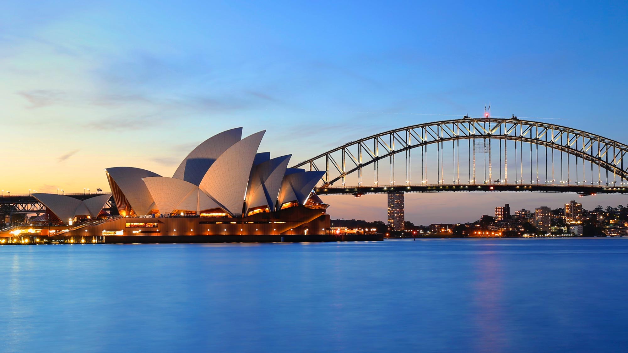 Experience the vibrant beauty of Sydney, Australia, a highlight of the journey spanning 21 countries for self-flying pilots. Explore iconic landmarks like the Sydney Harbour Bridge and Opera House, set against the backdrop of the Tasman Sea.