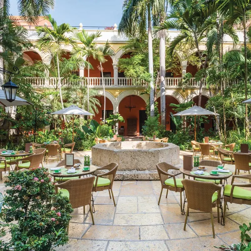Indulge in luxury at Sofitel Santa Clara, our exquisite second hotel nestled in the heart of Cartagena. Immerse yourself in the historic charm and elegance of this iconic destination, where every corner tells a story of colonial grandeur and sophistication. From luxurious accommodations to exceptional amenities, Sofitel Santa Clara promises an unforgettable retreat during your self-flying adventure.